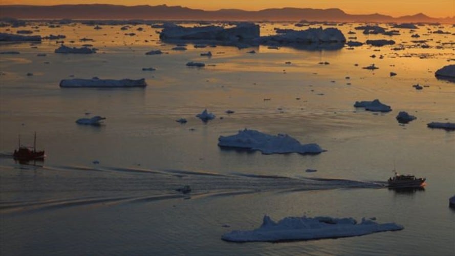 La temperatura en el Ártico esta muy por encima de lo normal para esta época del año. Foto: Getty Images.