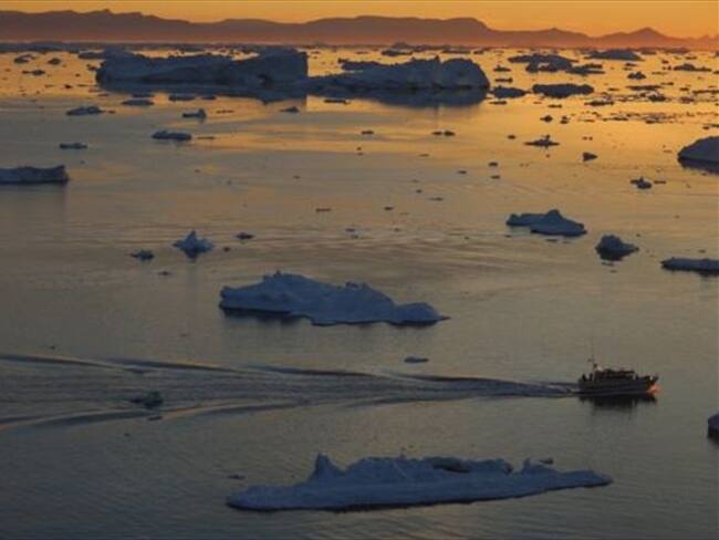 La temperatura en el Ártico esta muy por encima de lo normal para esta época del año. Foto: Getty Images.