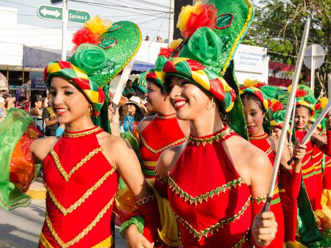 Desfile folclórico / Archivo Alcaldía de Santa Marta.