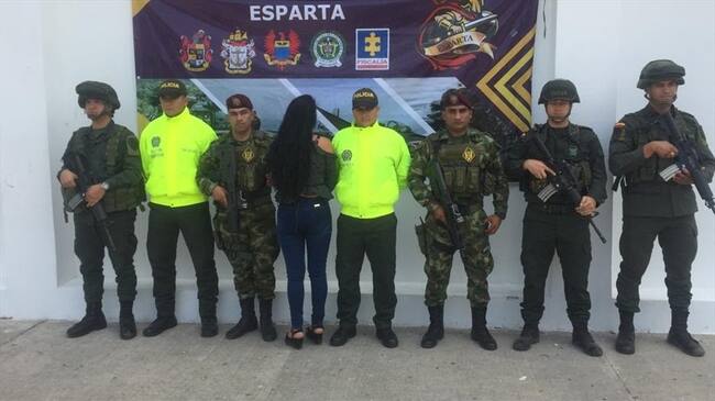 Edith Barbosa Becerra, alias Camila, era un objetivo de alto valor para las autoridades. Foto: Policía Nacional