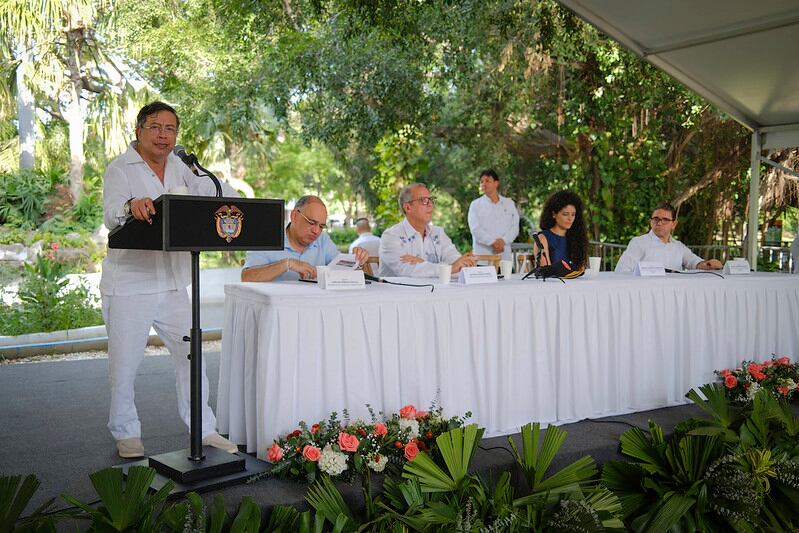Presidente Gustavo Petro en Santa Marta