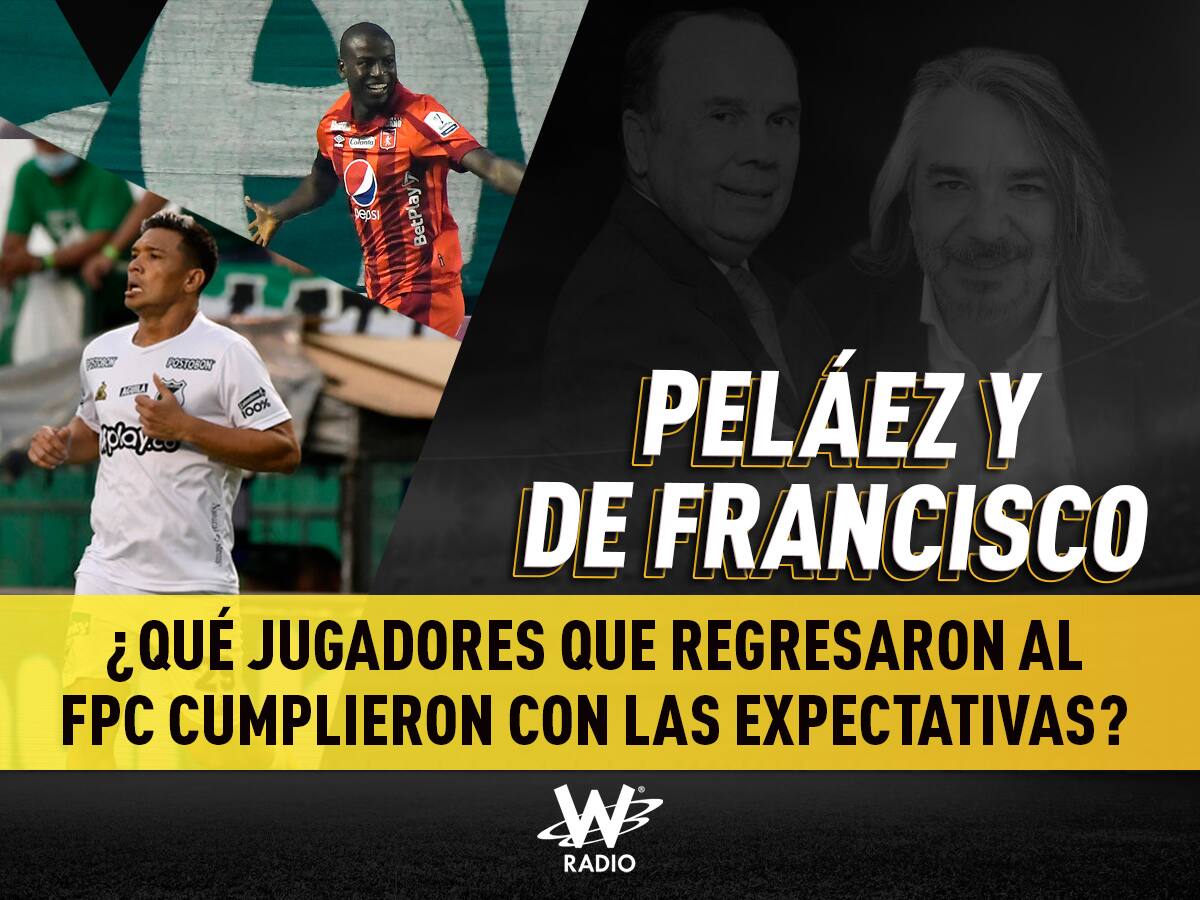 Escuche aquí el audio completo de Peláez y De Francisco de este 11 de enero