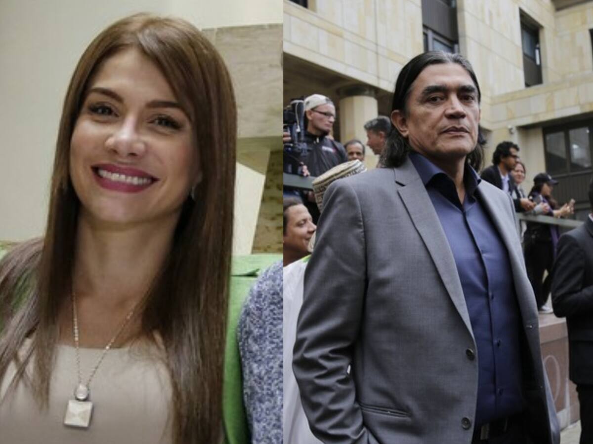 “A mí no me amenace”: Catherine Juvinao a Gustavo Bolívar