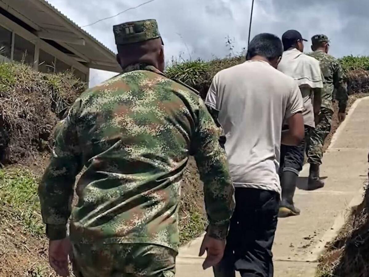 Dos menores reclutados por las disidencias en el Cauca fueron recuperados por el Ejército