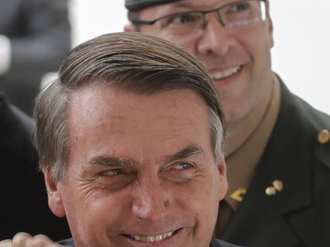 Bolsonaro, el candidato que lidera las encuestas. Foto: Agencia EFE