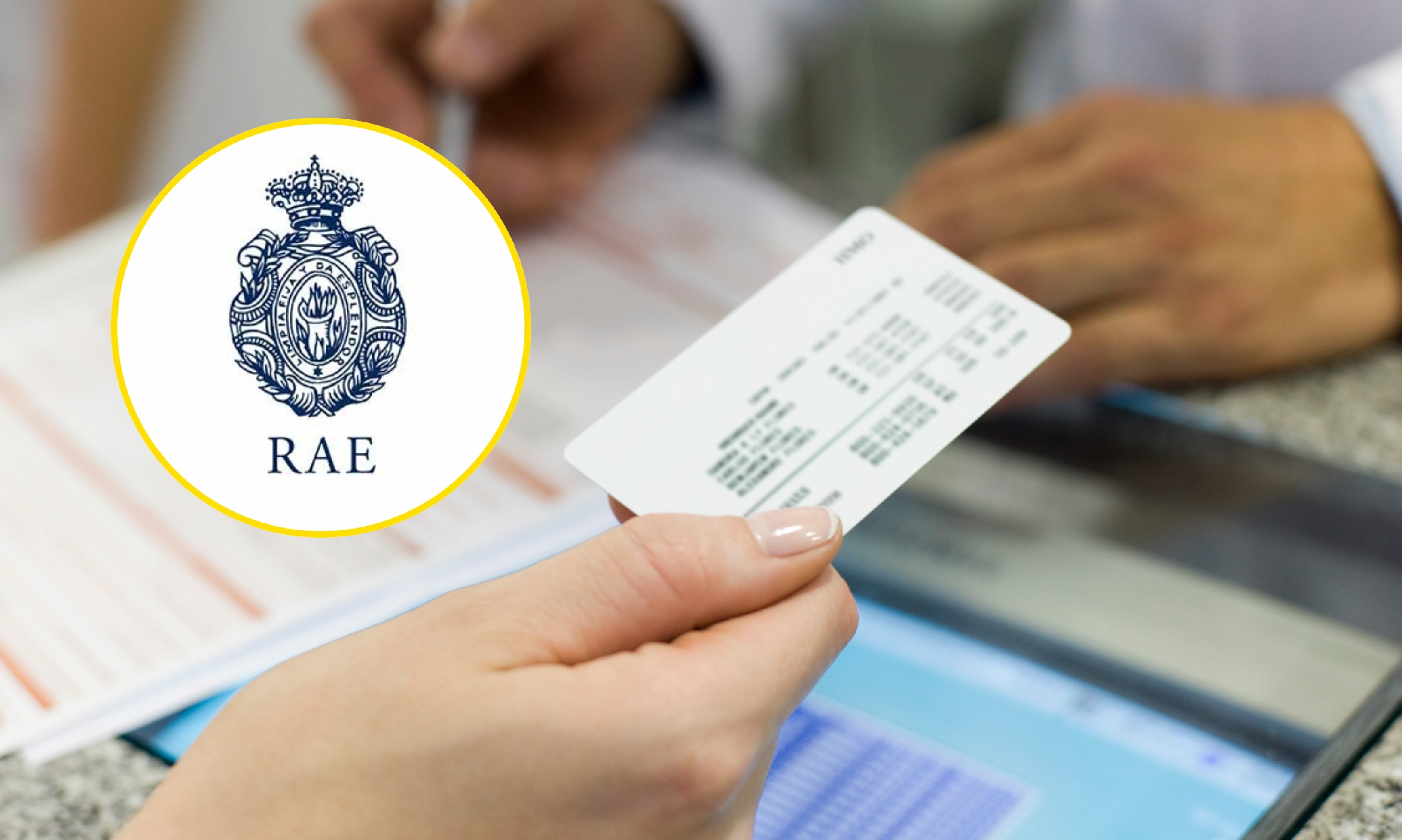 Imagen de referencia Getty Images/ Logo de RAE