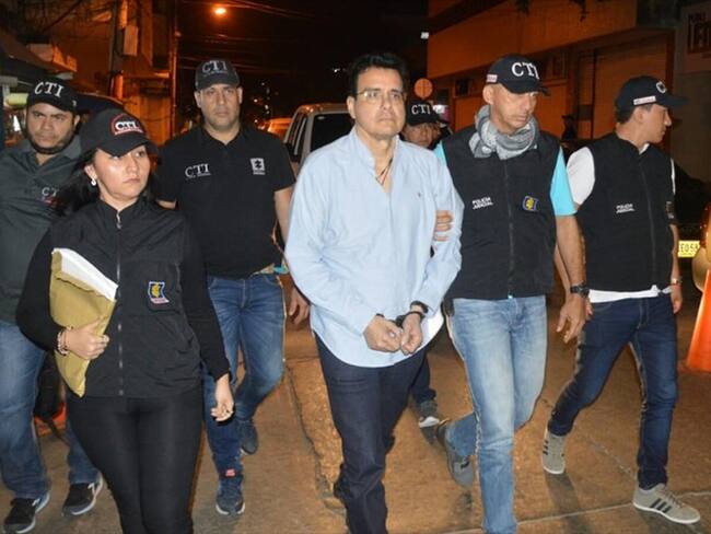 Ramsés Vargas fue capturado el pasado 25 de noviembre a las 7:30 de la noche en Cartagena. Foto: Policía Nacional