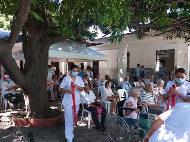El centro de Bienestar al Anciano Sagrados Corazones de Jesús y María/ Foto: Gissell Campo