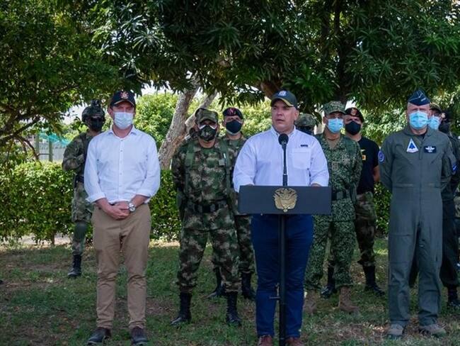 El presidente de la República visitó a las Fuerzas Militares y de Policía que están desplegadas en todo el territorio nacional. Foto: Presidencia Colombia