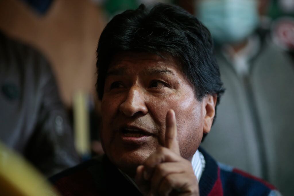 Evo Morales. I Foto: Gaston Brito/Getty Images.