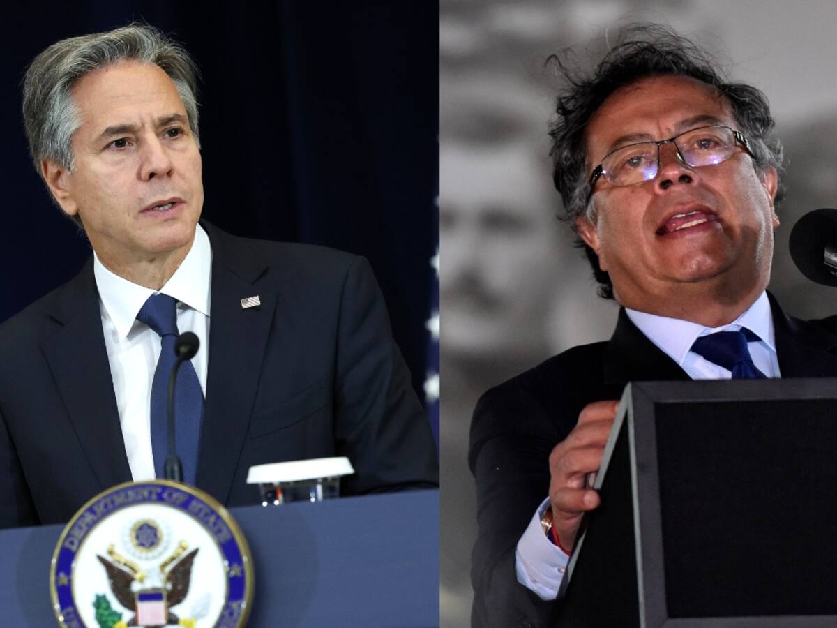Antony Blinken llegará a Colombia el próximo lunes para reunirse con Gustavo Petro