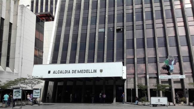 Edificio de la Alcaldía de Medellín. Foto: Cortesía