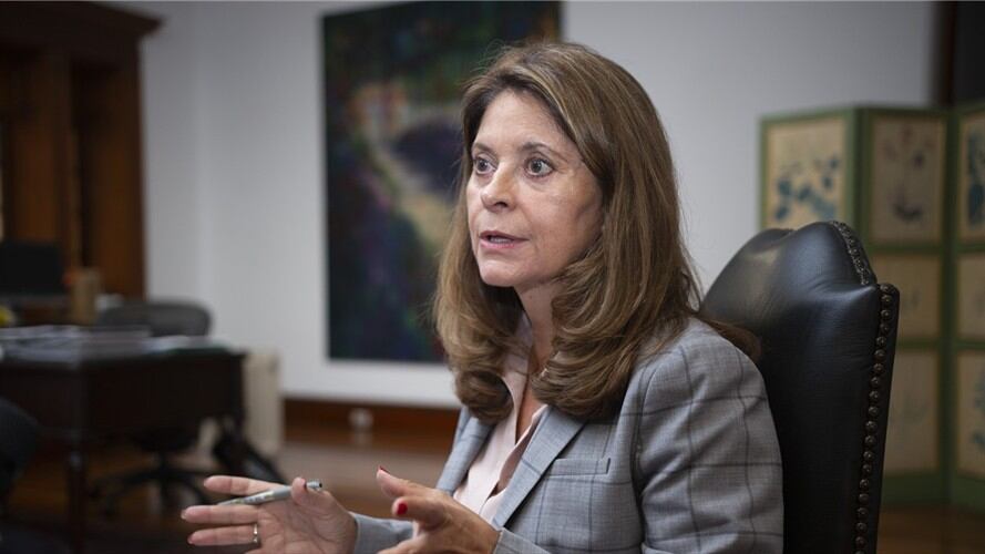 Aunque le gusta la idea, la alta funcionaria aseguró que el jefe de Estado es quien tiene la última palabra.. Foto: Colprensa