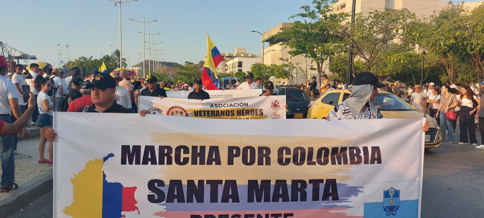 Samarios apoyando la Marcha de las Mayorías/ Gissell Campo