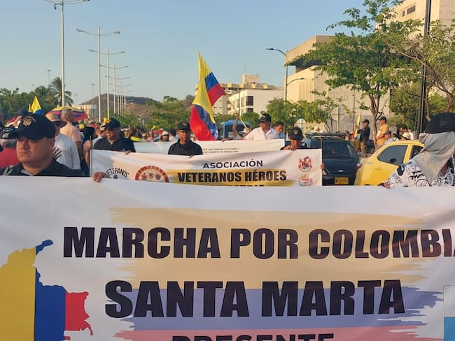 Samarios apoyando la Marcha de las Mayorías/ Gissell Campo