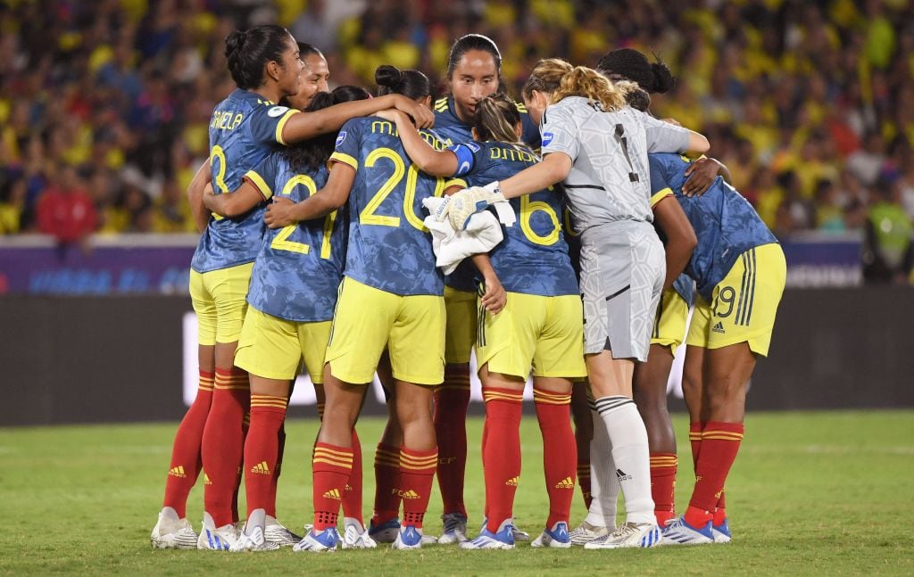 Selección Colombia. (Photo by Juan BARRETO / AFP) (Photo by JUAN BARRETO/AFP via Getty Images)