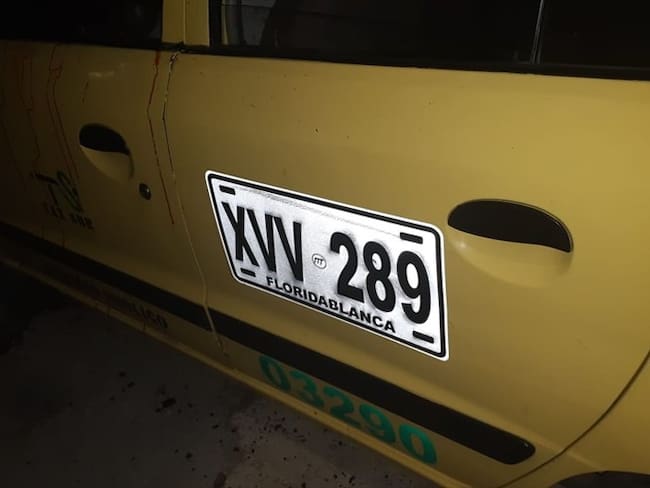 Conmoción por presunto asesinato a un taxista de Bucaramanga
