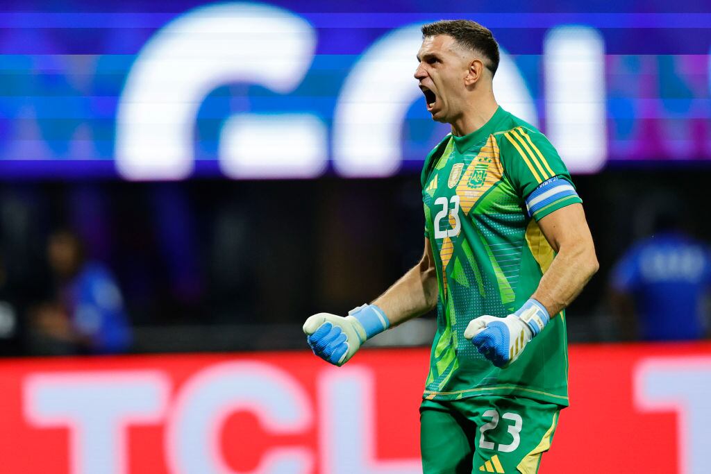Emiliano Martínez de Argentina. Foto: Alex Slitz/Getty Images