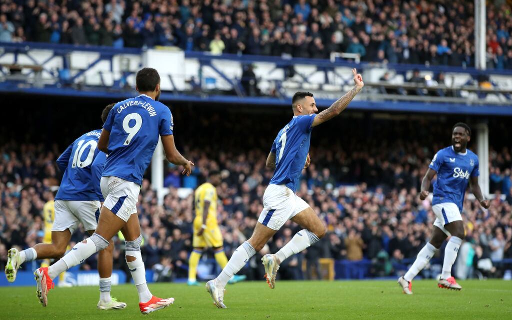 Everton vs. Crystal Palace. Foto: Getty Images.