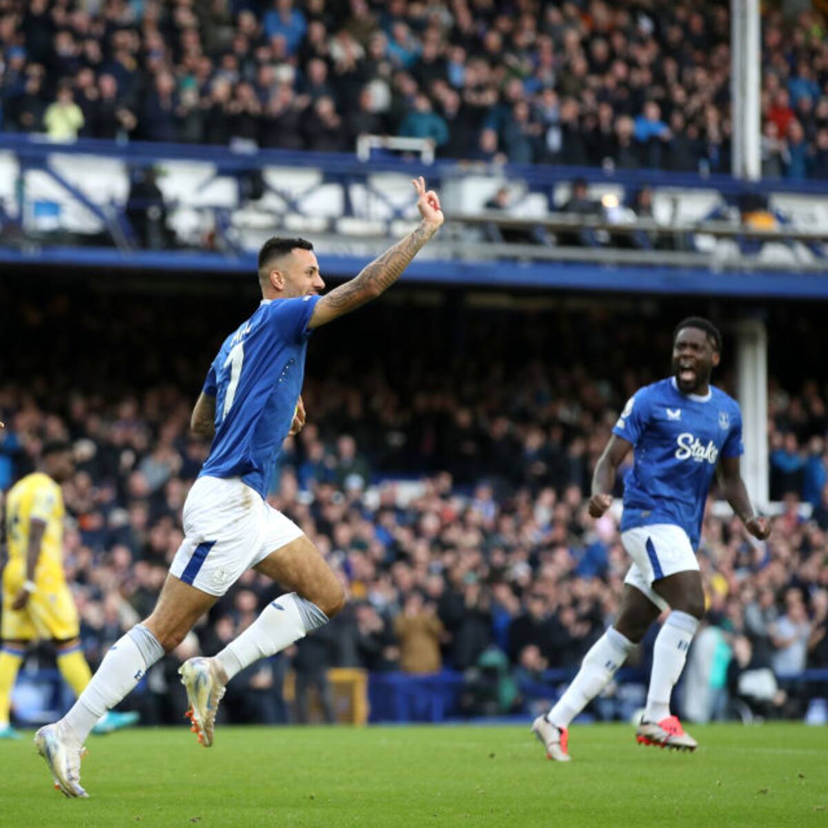 Everton derrotó 2-1 al Crystal Palace como local en la Premier League