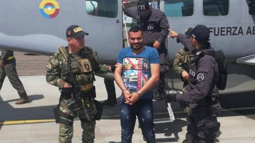 Capturan al presunto autor intelectual del asesinato de Joaquín Trujillo, líder social en la Sierra Nevada. Foto: Cortesía Fiscalía