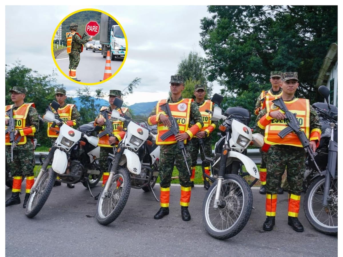 Más de 19.000 soldados vigilarán las carreteras de Colombia durante Semana Santa