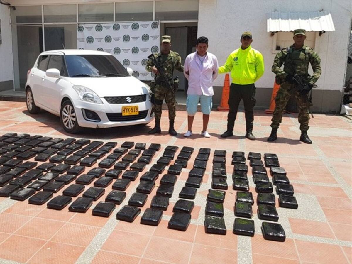 Incautan marihuana que sería enviada a EE.UU. desde el norte del Cauca