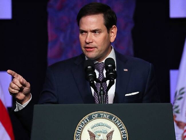 Colombia asumió una responsabilidad que nos corresponde a todos: Marco Rubio . Foto: Getty Images