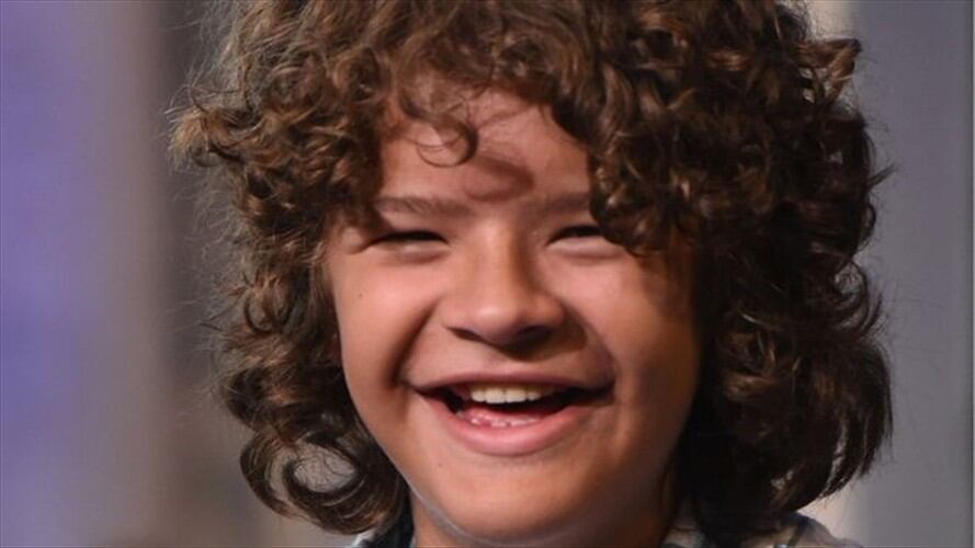 El personaje que interpreta Gaten Matarazzo en Stranger Things, Dustin Henderson, también tiene displasia cleidocraneal. Foto: Getty  Images / BBC MUNDO