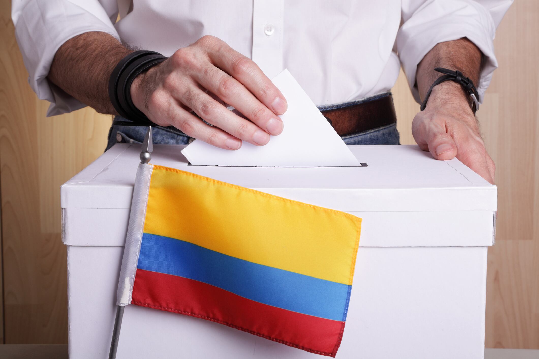 Imagen de referencia de elecciones en Colombia. Foto: Sadeugra / Getty Images