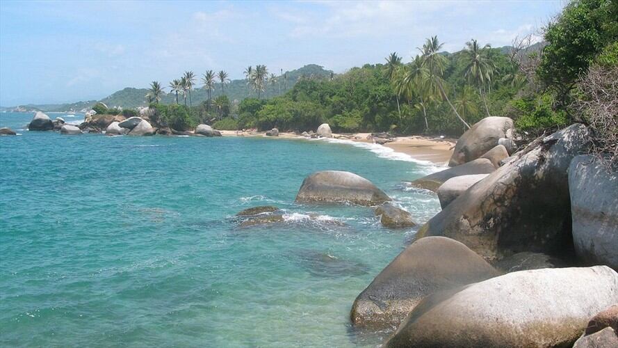 Parque Tayrona en Santa Marta. Foto: Ben Bowes