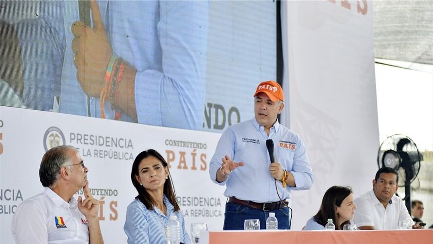 Duque, presidente de Colombia. Foto: