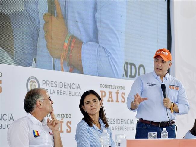 Duque, presidente de Colombia. Foto: