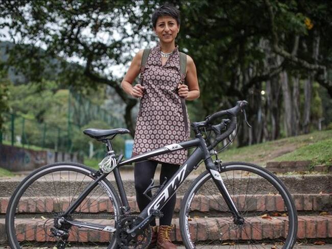 La colombiana que llevó la ciclovía a Sudáfrica. Foto: Agencia Anadolu