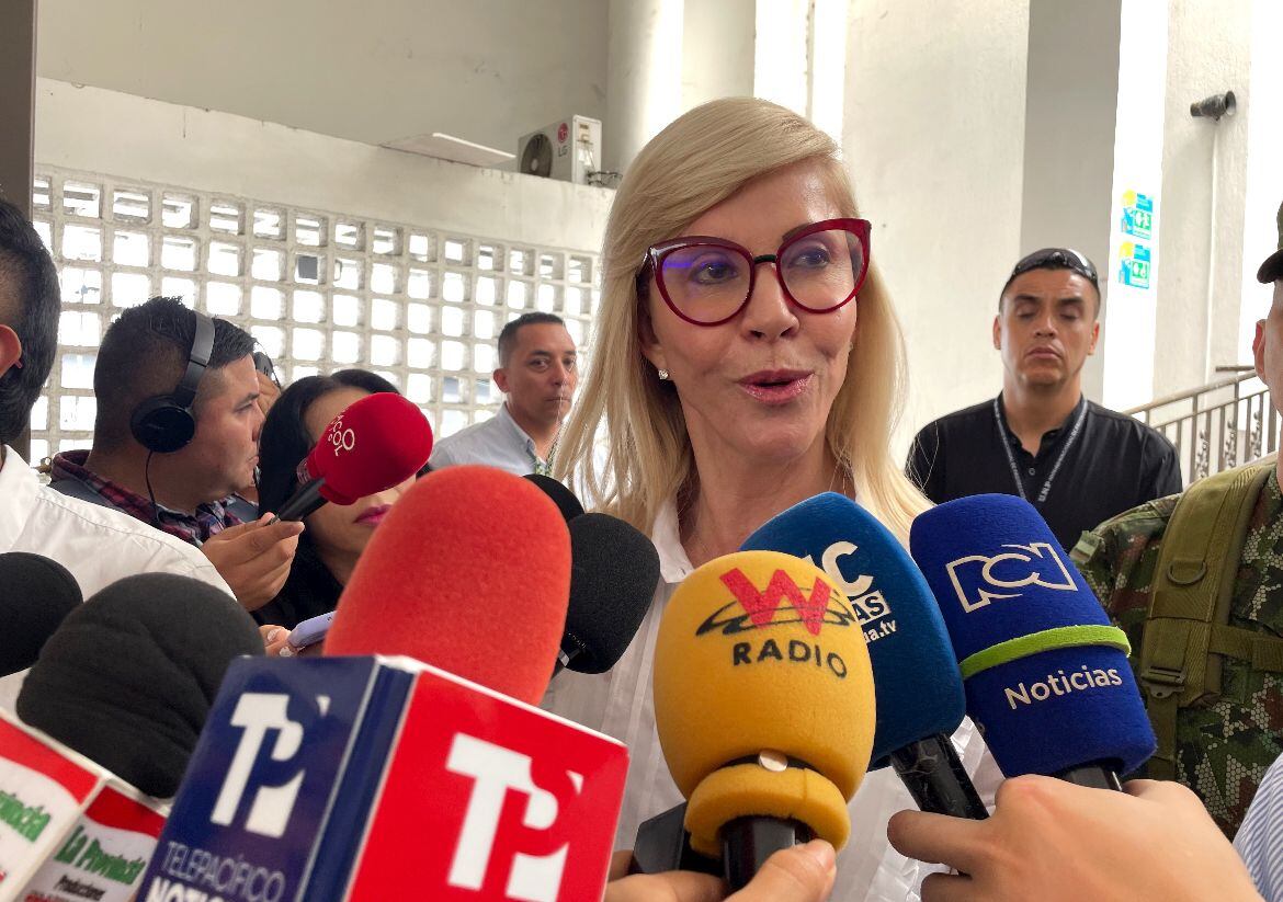 Dilian Francisca Toro, gobernadora del Valle del Cauca. Foto: W Radio.