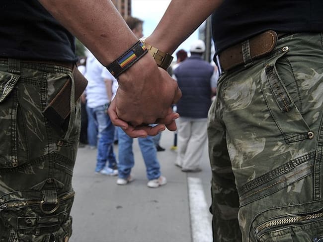 Video de las cámaras de seguridad del Andino y la pareja de la comunidad LGBTI