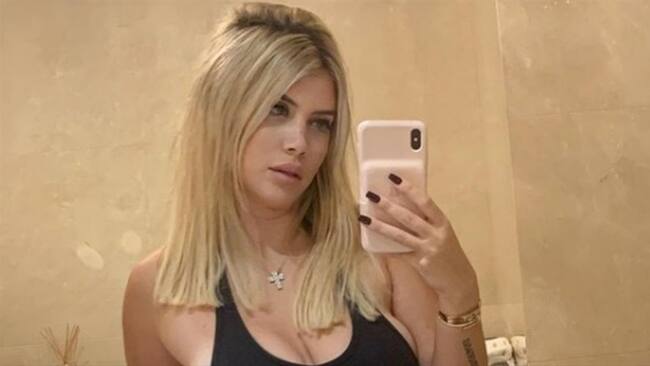 Sugerente foto de Wanda Nara en la ducha. Foto: