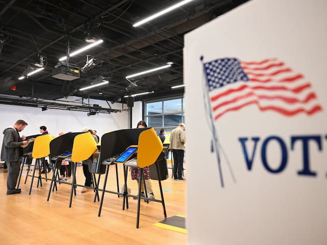 Imagen de referencia votaciones EE.UU. 2022. (Photo by Patrick T. FALLON / AFP) (Photo by PATRICK T. FALLON/AFP via Getty Images)