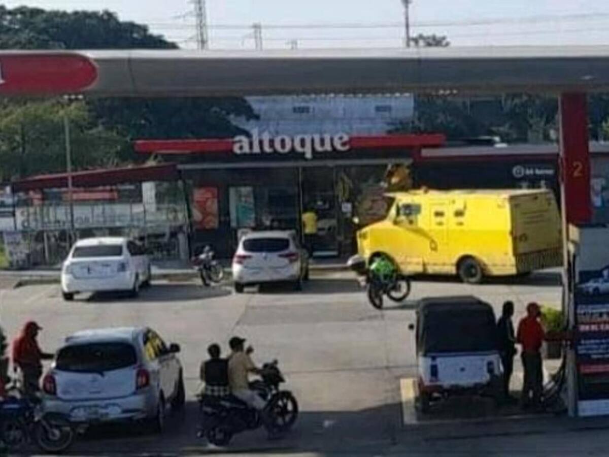 Denuncian millonario robo a camión de valores en Malambo, Atlántico