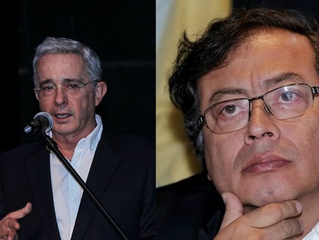 Juzgado niega recurso interpuesto por Álvaro Uribe contra Gustavo Petro. Foto: Colprensa