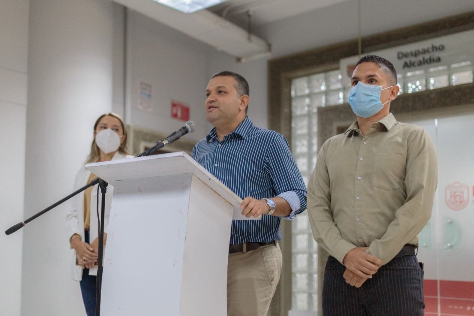 Alcalde Carlos Maya. Crédito: Alcaldía de Pereira.