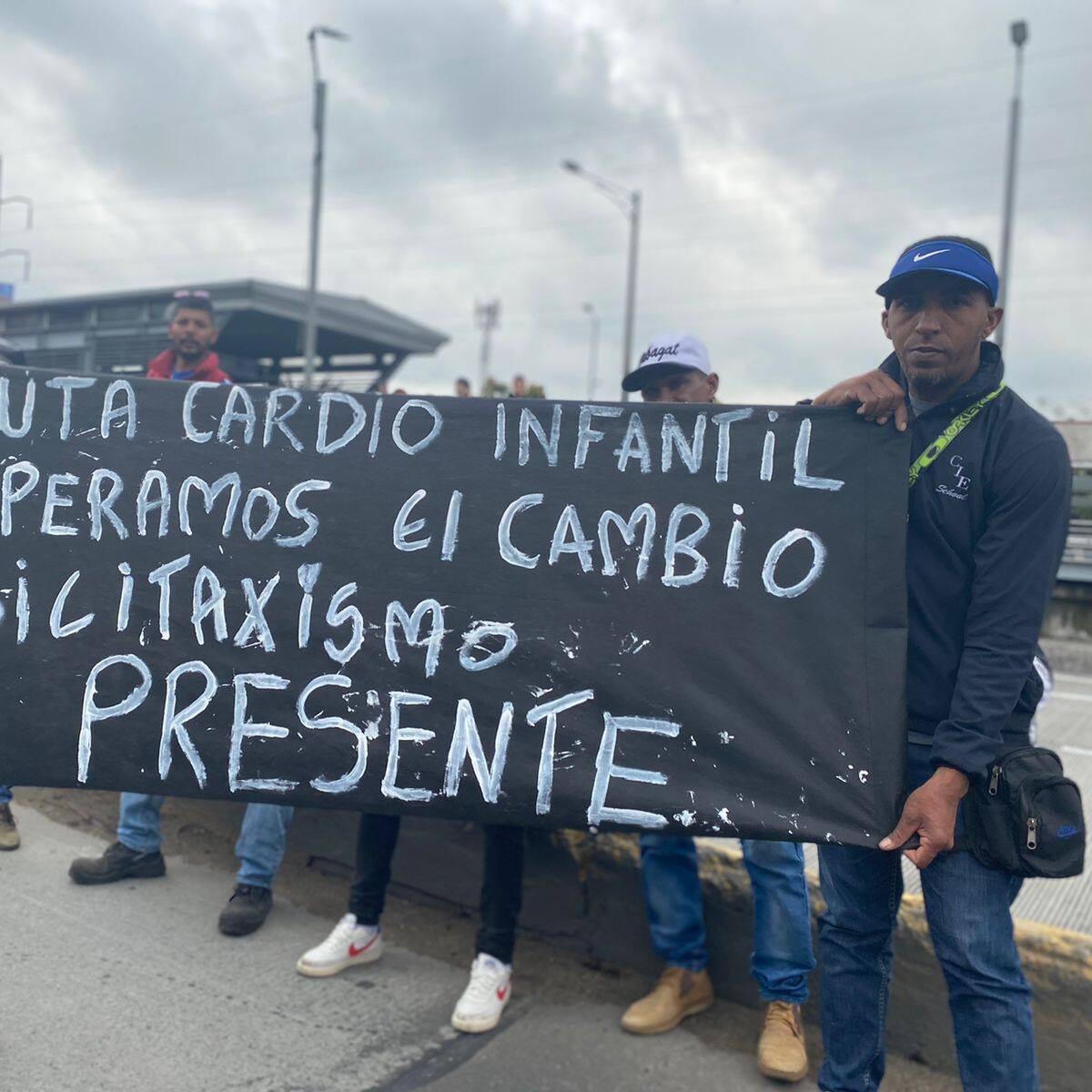 Balance de las protestas de los bicitaxistas en Bogotá