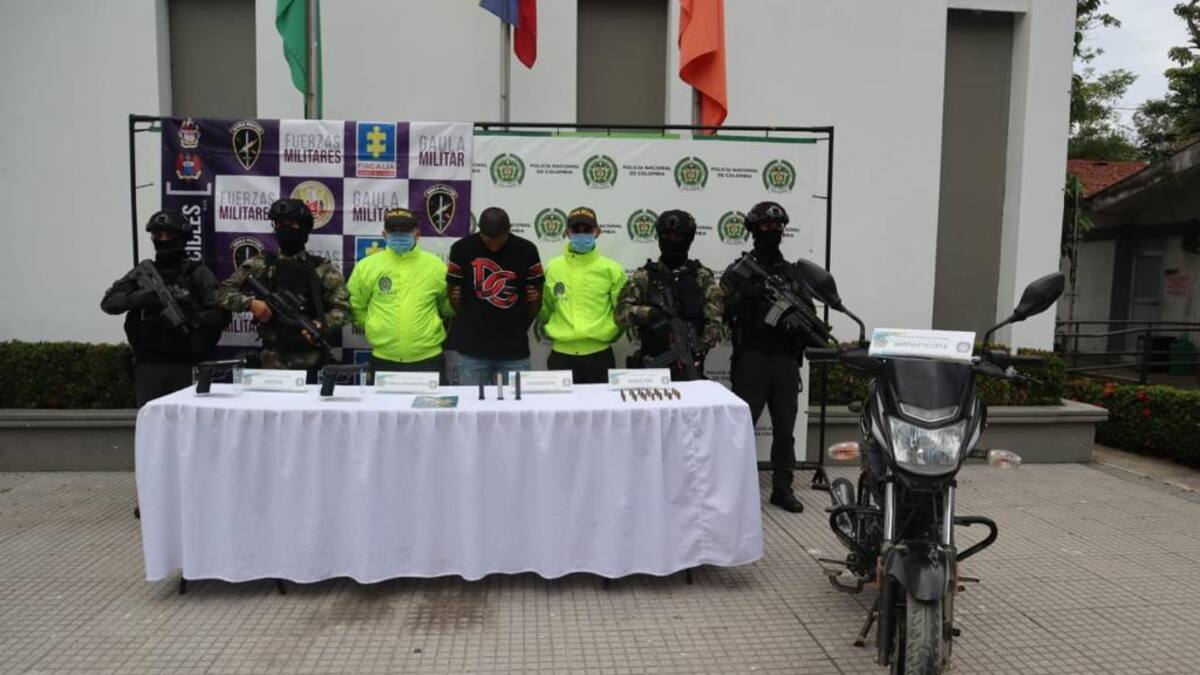 Capturan al jefe de sicarios del Clan del Golfo en Urabá