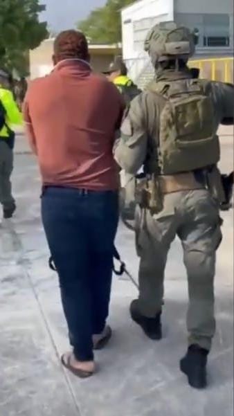 Capturado integrante del Clan del Golfo. Foto: cortesía Brigadier general Carlos Fernando Triana