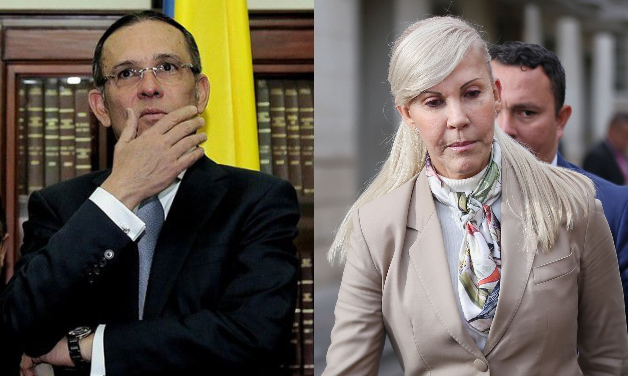 Efraín Cepeda y Dilian Francisca Toro. Foto: Colprensa