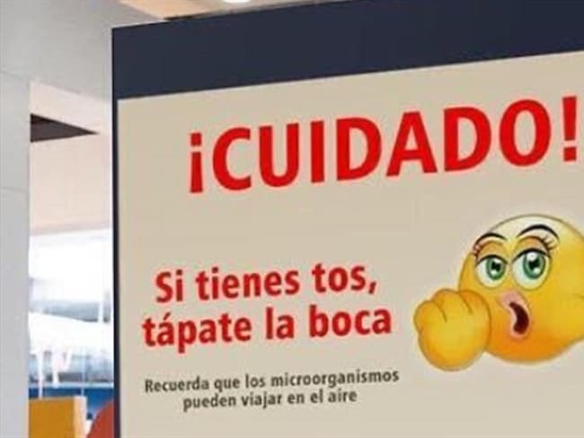 Secretaria de Salud usó emoji de sexo oral para promover campaña en contra del Coronavirus. Foto: Twitter