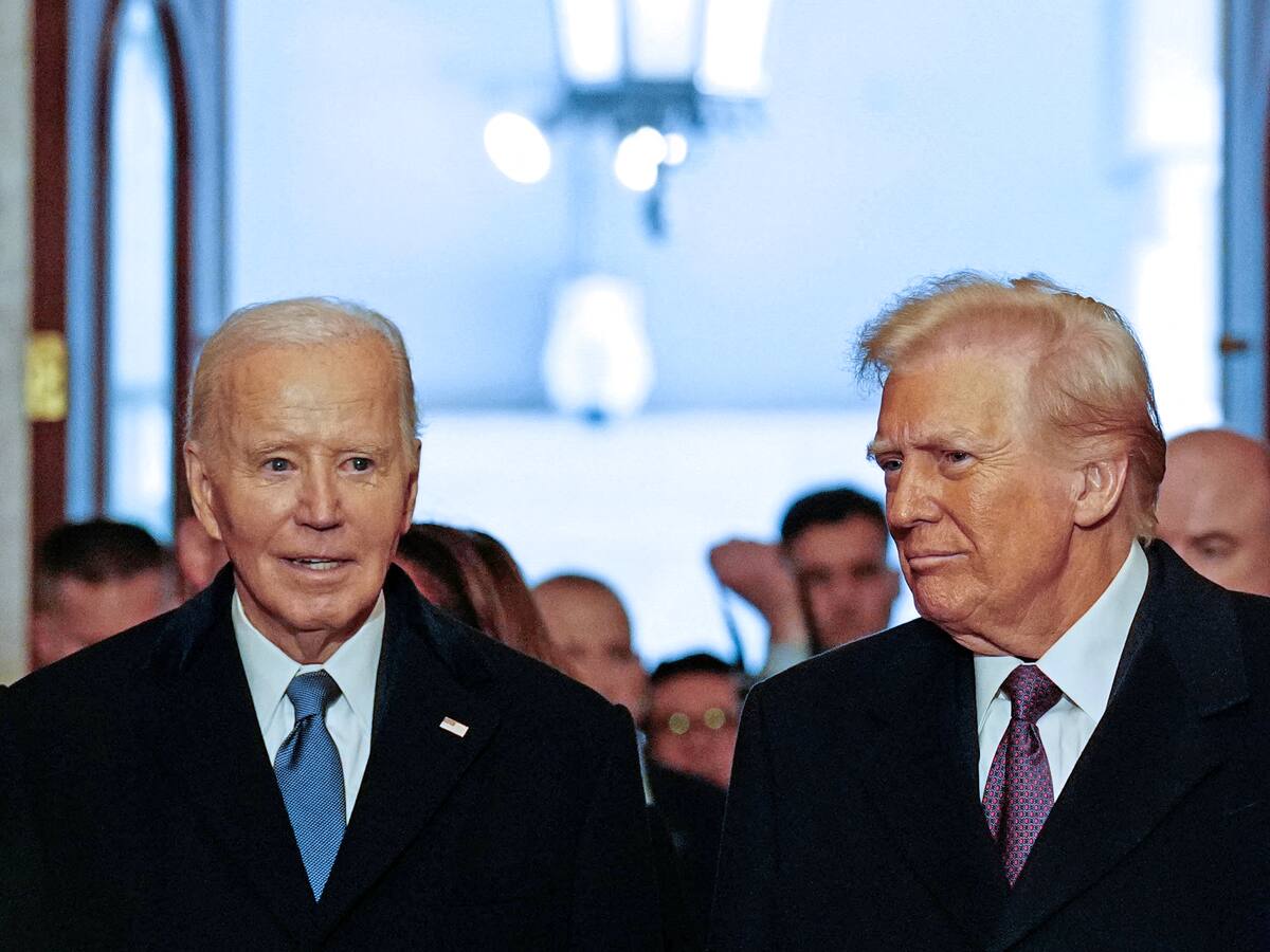 Biden afirmó que EE.UU. ha tenido “los peores 100 días de cualquier presidente” con Trump