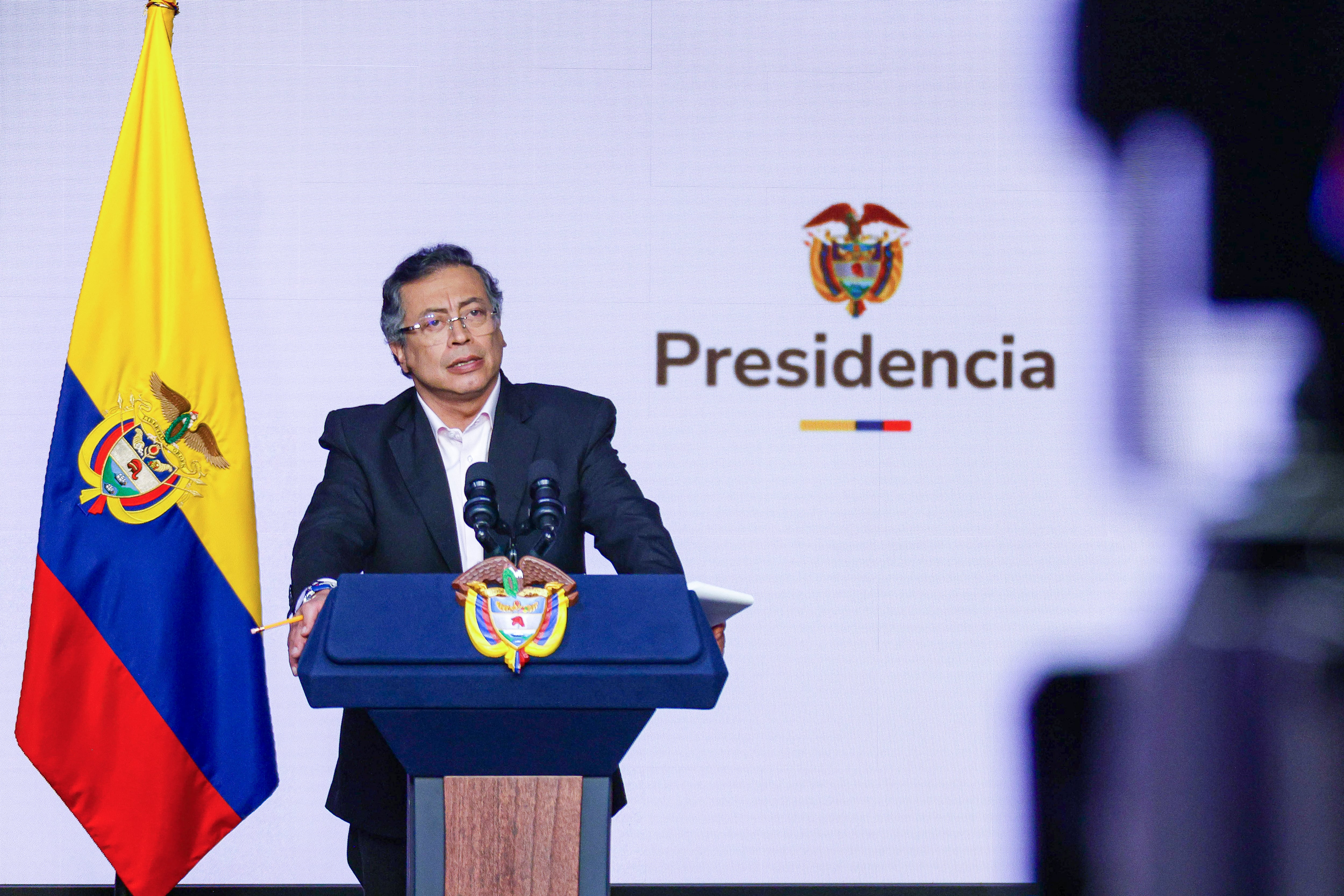 El presidente Gustavo Petro busca cambiar la administración de puertos. EFE/ Presidencia de Colombia /