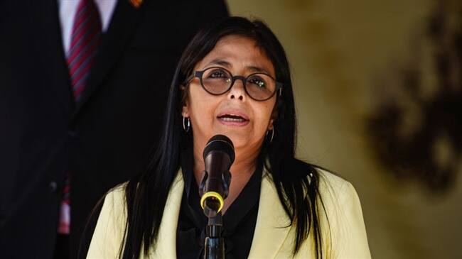 Delcy Rodríguez. Foto: Getty Images