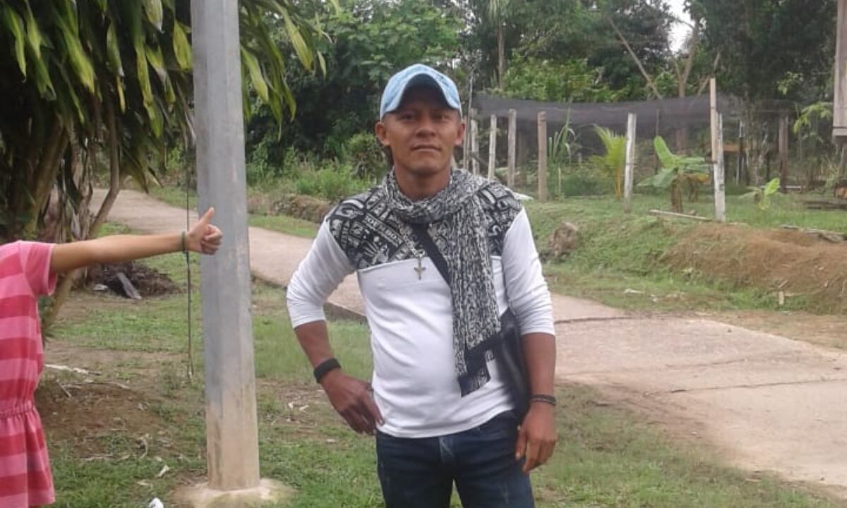 “Era una persona muy humilde, se dedicaba al campo”: hermana de fallecido en operación militar en Putumayo. Foto: Sindy, hermana de José Antonio Peña.